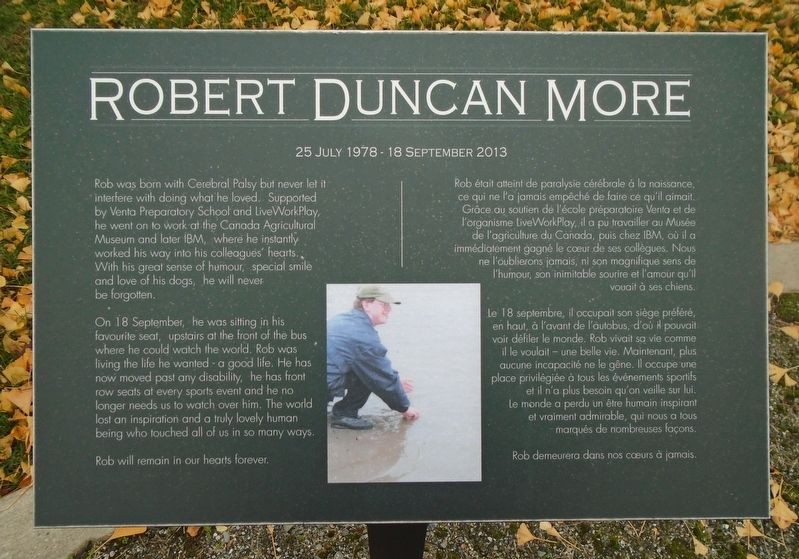 Robert Duncan More Marker image. Click for full size.