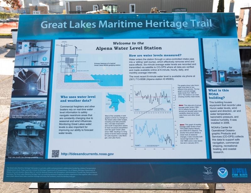 Welcome to the Alpena Water Level Station Marker image. Click for full size.