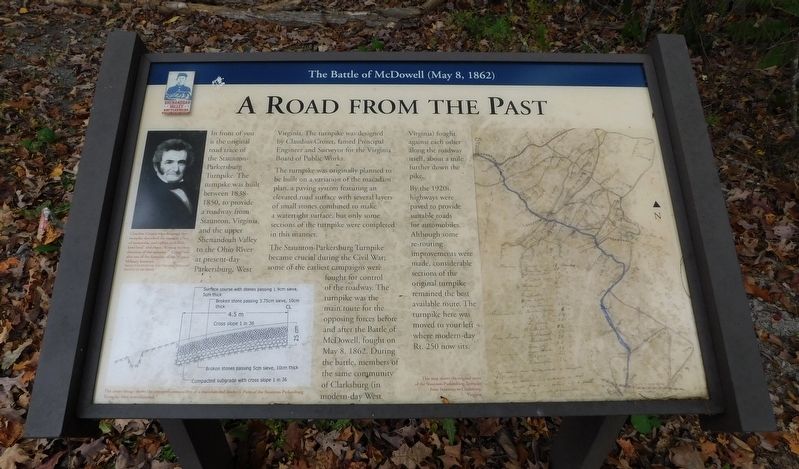 A Road From The Past Marker image. Click for full size.