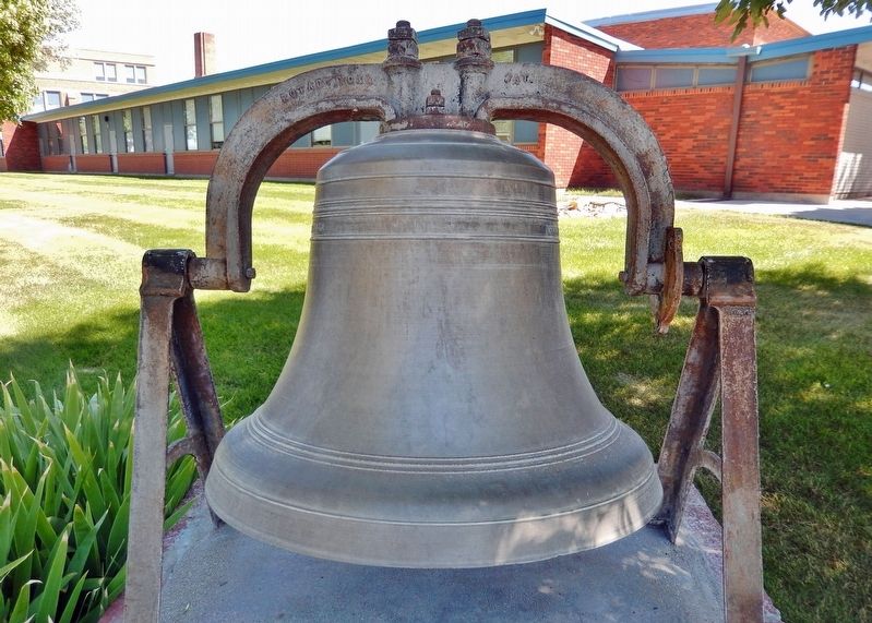 Crawford 1891 School Bell image. Click for full size.