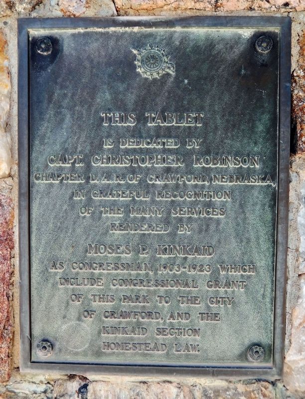 Moses P. Kinkaid Marker. Click for full size. Moses P. Kinkaid Marker image. Click for full size.