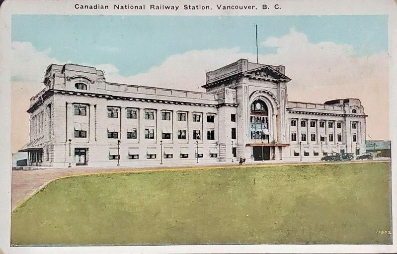 Canadian Northern Railway Station image. Click for full size.