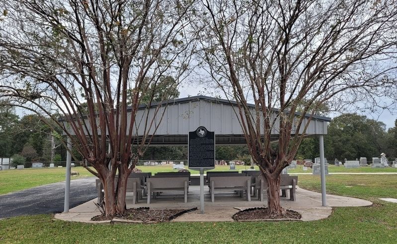 The Roberts Cemetery and Marker image. Click for full size.