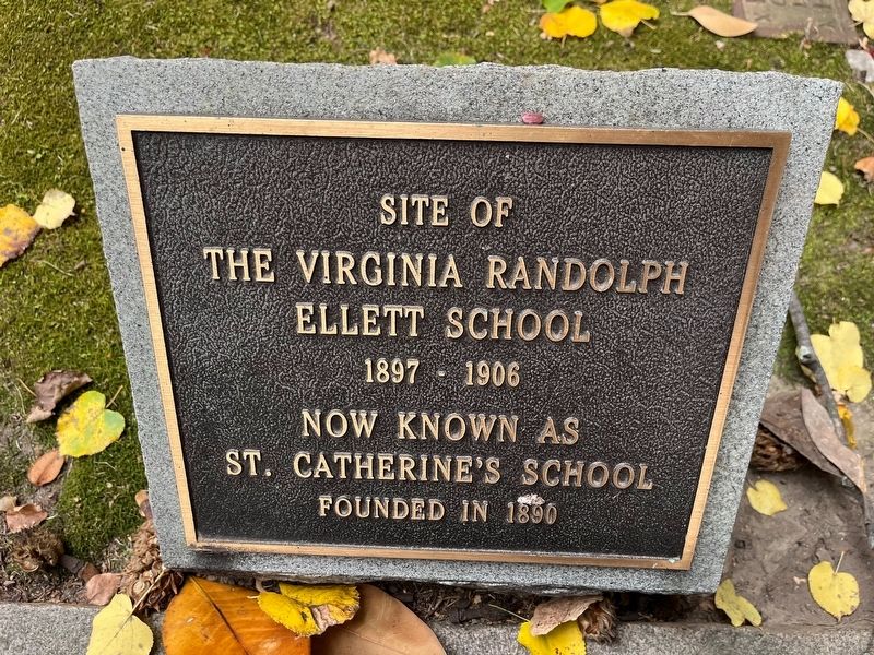Site of Virginia Randolph Ellett School Marker image. Click for full size.