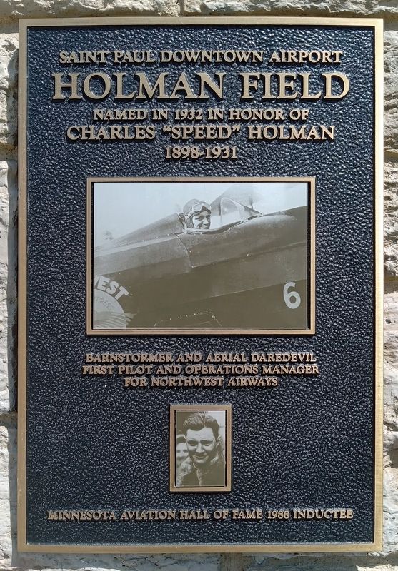 Holman Field Marker image. Click for full size.