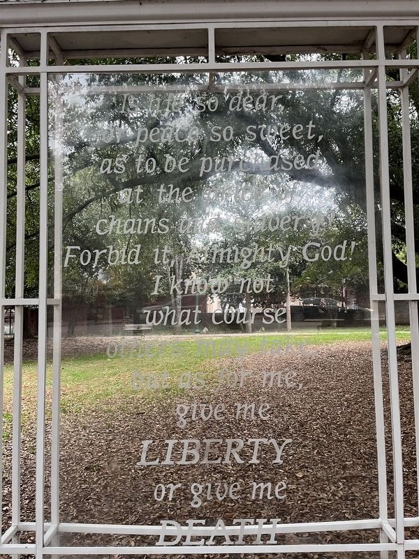 Patrick Henry Memorial Park Marker image. Click for full size.