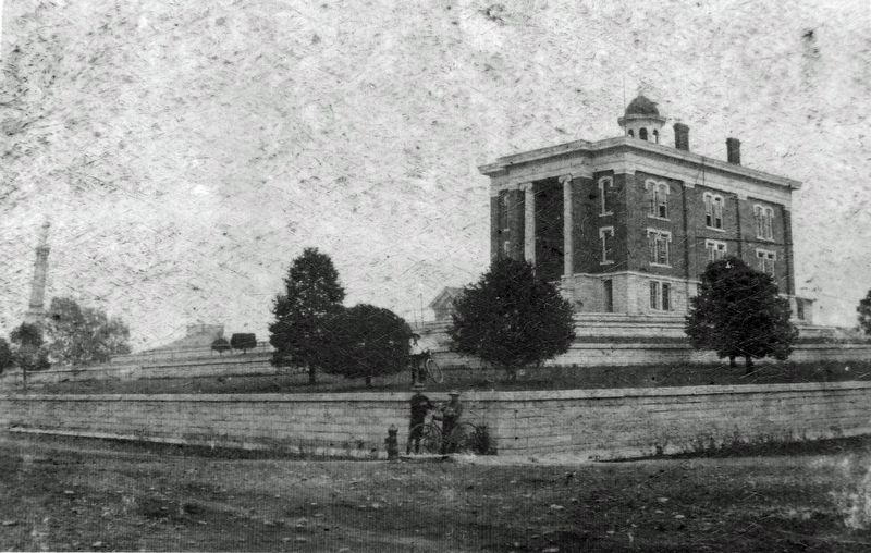 Marker detail: 1857 Courthouse. Click for full size. Marker detail: 1857 Courthouse image. Click for full size.