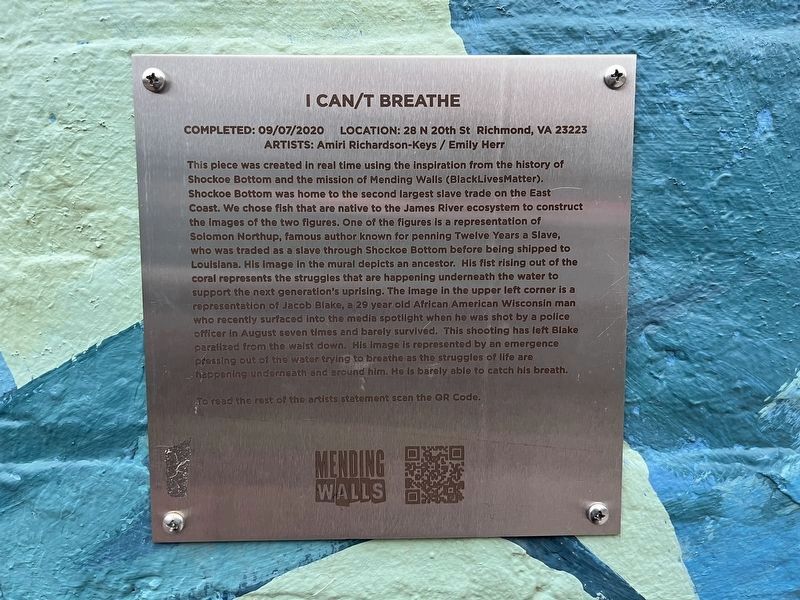 I Can/t Breathe Marker image. Click for full size.