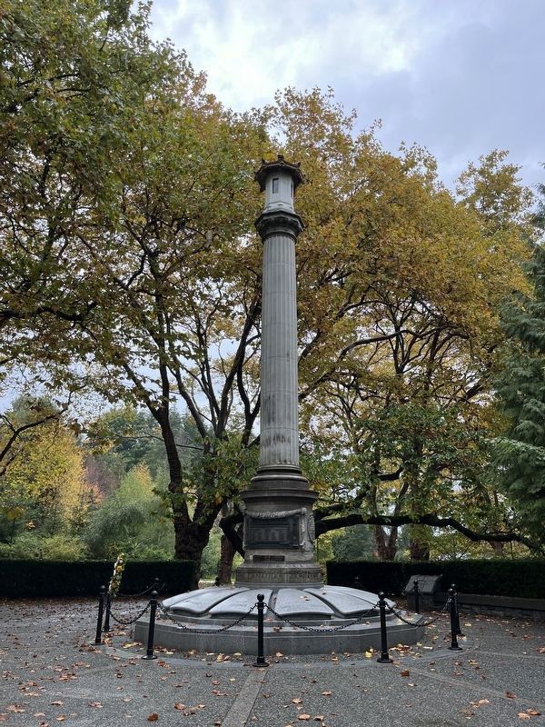 Japanese Canadian War Memorial image. Click for full size.