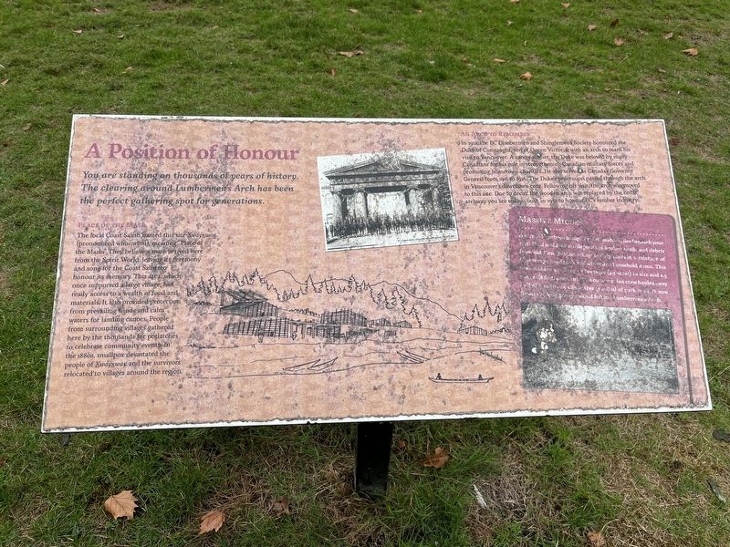 A Position of Honour Marker image. Click for full size.