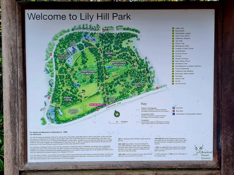 Welcome to Lily Hill Park Marker image. Click for full size.