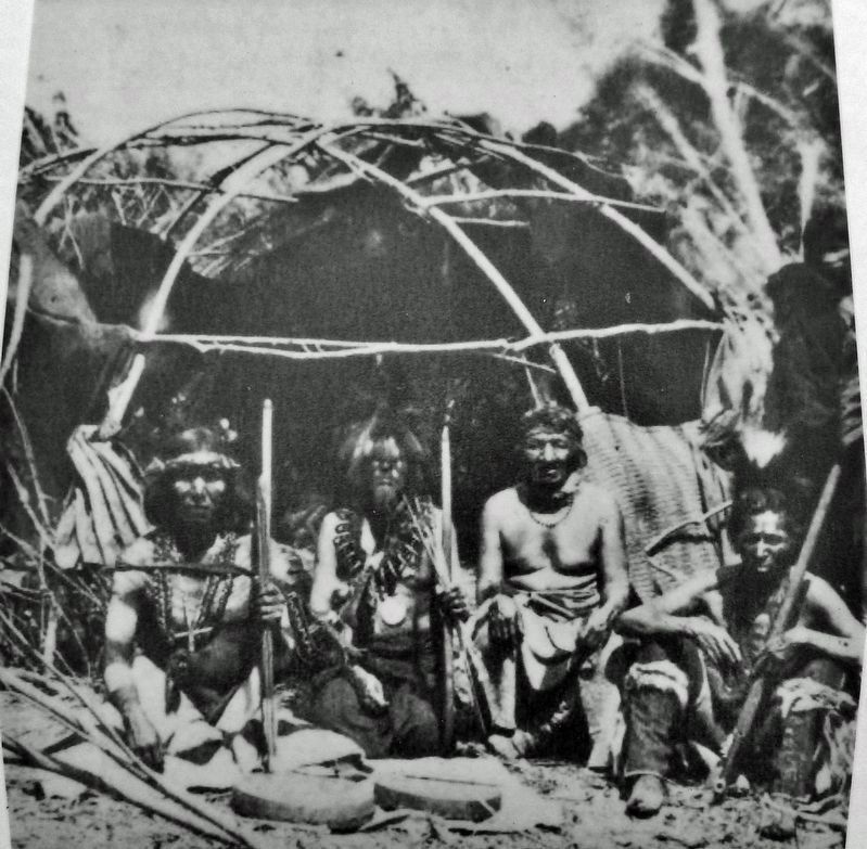 Marker detail: Photo of Men on Ground image. Click for full size.