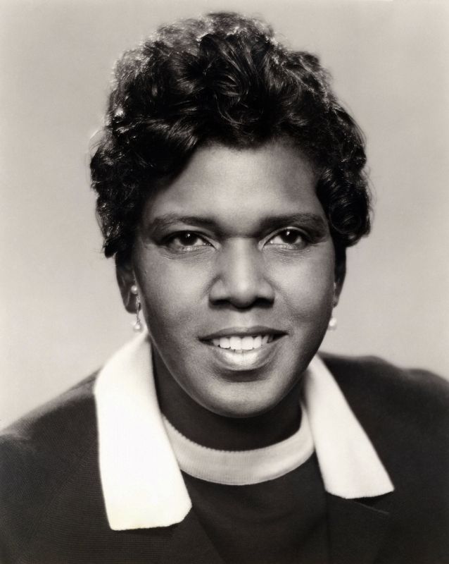 Barbara Jordan, member of the United States House of Representatives. image. Click for full size.