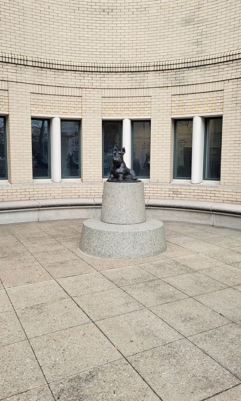 Scotty Dog Statue image. Click for full size.