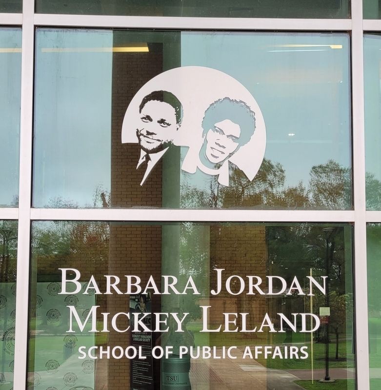 The Barbara Jordan-Mickey Leland School of Public Affairs Building image. Click for full size.