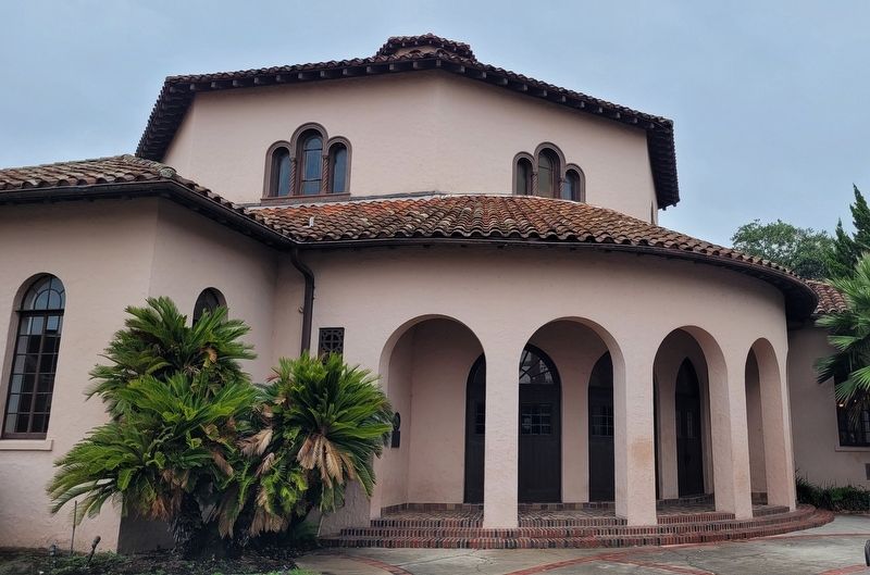 The view of the historic building from the street image. Click for full size.