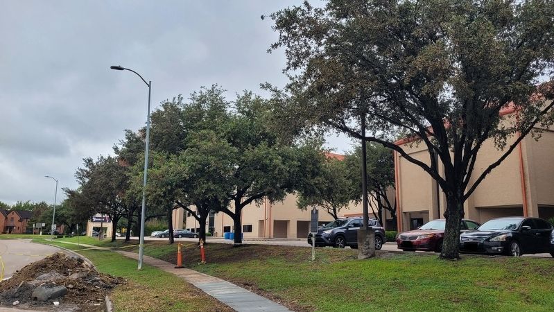 The view of the Good Hope Missionary Baptist Church and Marker from the street image. Click for full size.