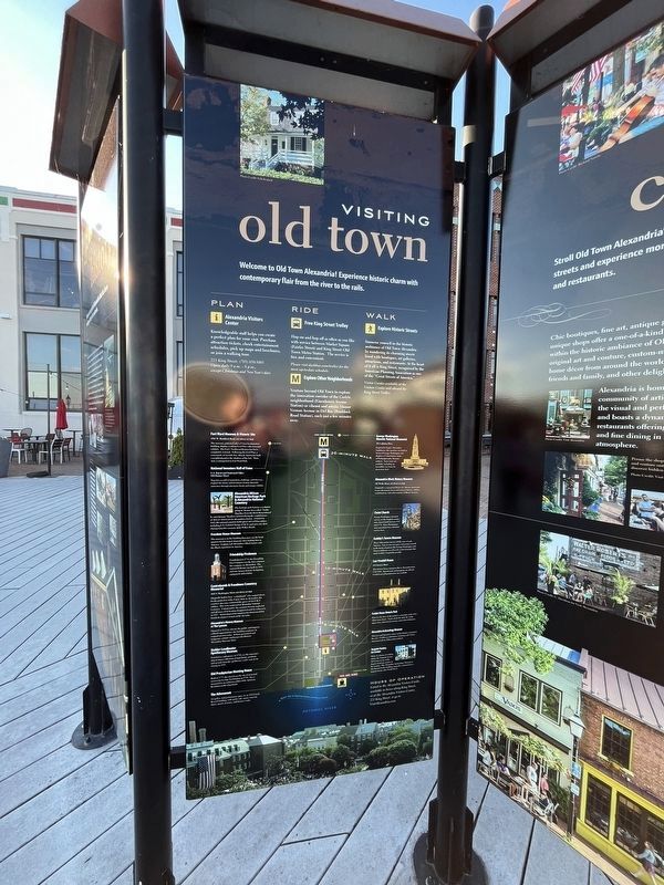 Visiting old town panel of the marker image. Click for full size.