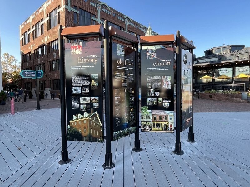 Old Town Alexandria Marker image. Click for full size.