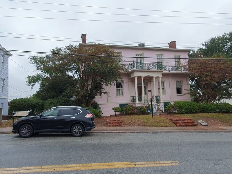 Historic Home of Dr. James Mercer Green and Marker image. Click for full size.