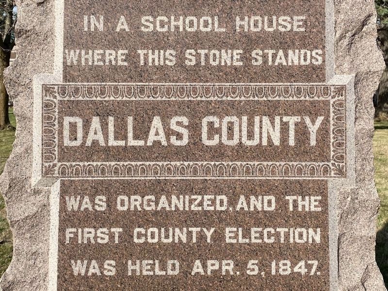 Dallas County Marker image. Click for full size.