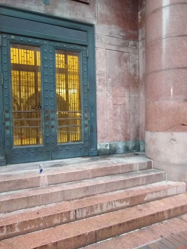 Whitney National Bank Marker is Missing image. Click for full size.