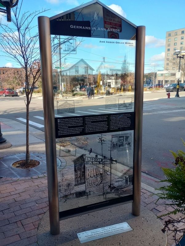Germans In Ann Arbor Marker. Click for full size. Germans In Ann Arbor Marker image. Click for full size.
