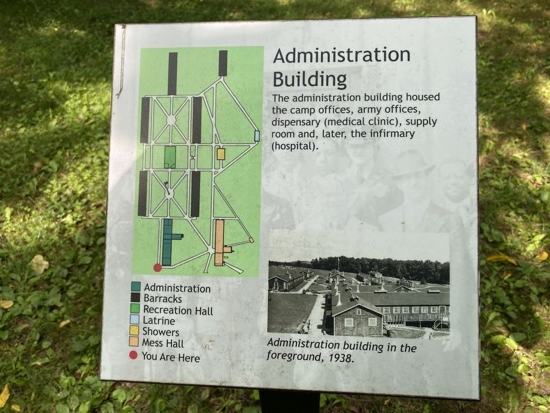 Administration Building Marker image. Click for full size.