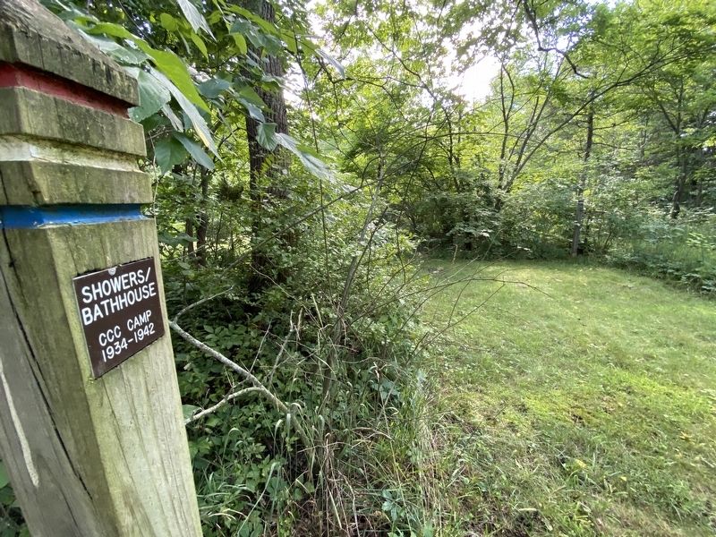 Site marker for the Bath House image. Click for full size.