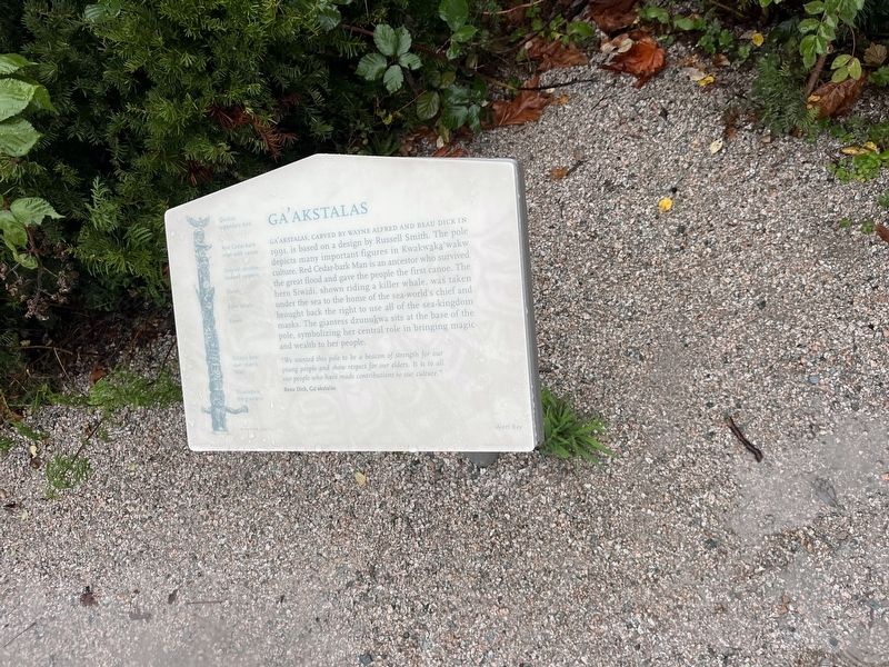 Ga'akstalas Marker. Click for full size. Ga'akstalas Marker image. Click for full size.