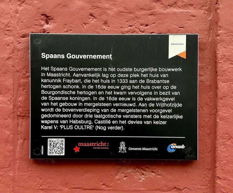 Spaans Gouvernement / Spanish Governate Marker image. Click for full size.