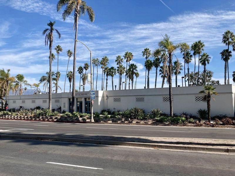 Los Baños del Mar Pool building. Click for full size. Los Baños del Mar Pool building image. Click for full size.