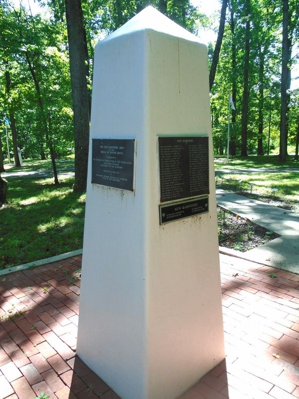 New Hampshire Medal of Honor Recipients Memorial Obelisk image. Click for full size.
