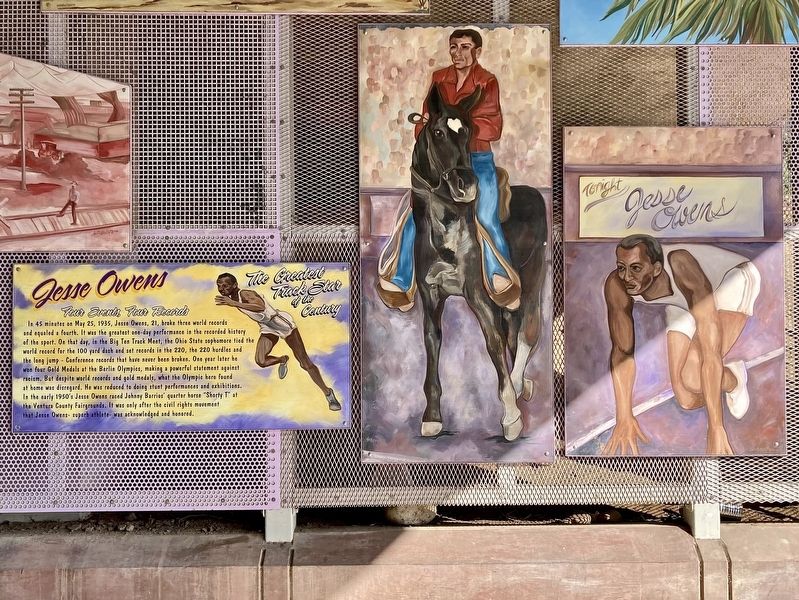 Jesse Owens Marker image. Click for full size.