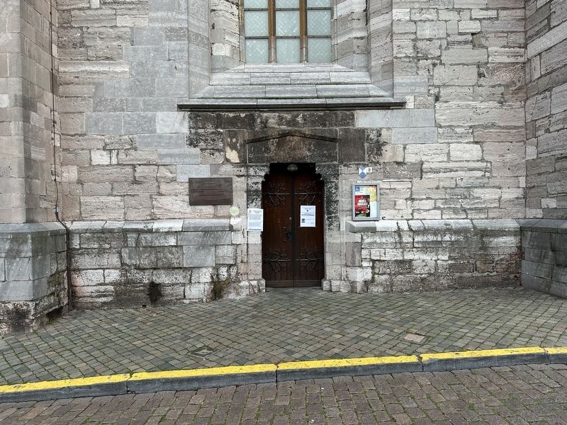 Sint Janskerk / Saint Johns Church Marker - wide view image. Click for full size.