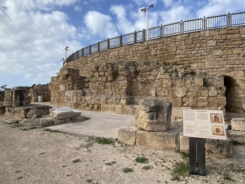 Herod's Theater Marker. Click for full size. Herod's Theater Marker image. Click for full size.