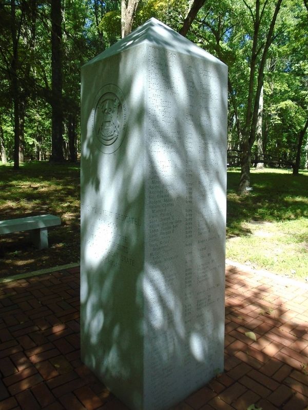 Michigan Medal of Honor Memorial Obelisk image. Click for full size.