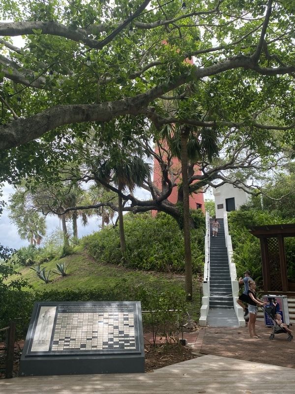 Jupiter Inlet Lighthouse began protecting ships at sea on July 10, 1860 Marker. Click for full size. Jupiter Inlet Lighthouse began protecting ships at sea on July 10, 1860 Marker image. Click for full size.