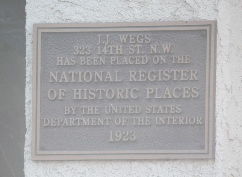National Register of Historic Places Plaque image. Click for full size.
