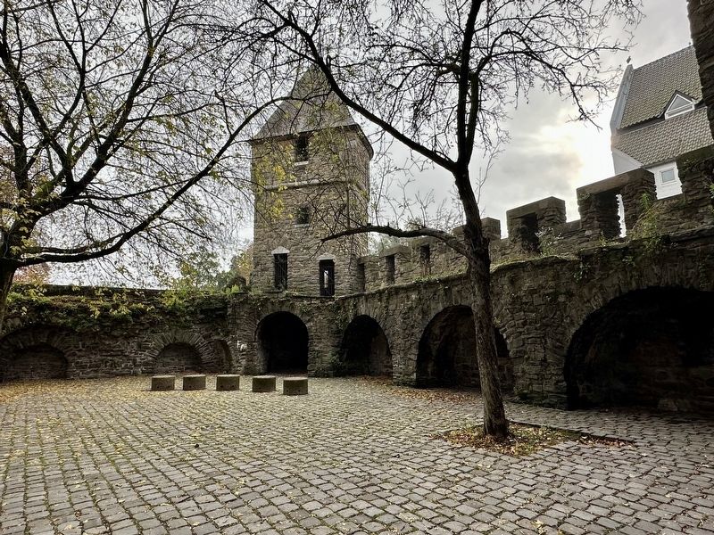 View of Jeker Tower from inside the walls image. Click for full size.