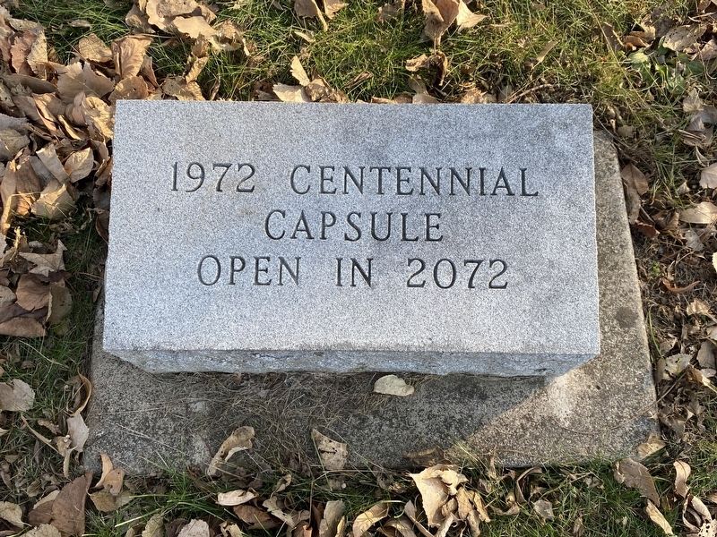 1972 Centennial Capsule, nearby image. Click for full size.
