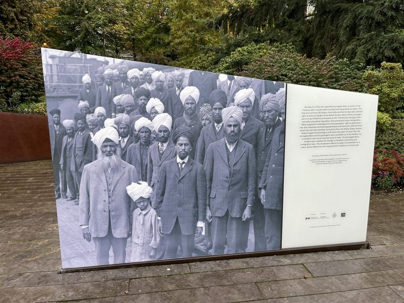 Komagata Maru Marker image. Click for full size.