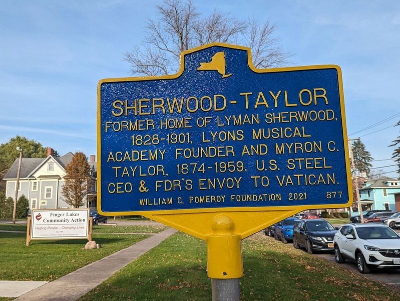 Sherwood-Taylor Marker. Click for full size. Sherwood-Taylor Marker image. Click for full size.