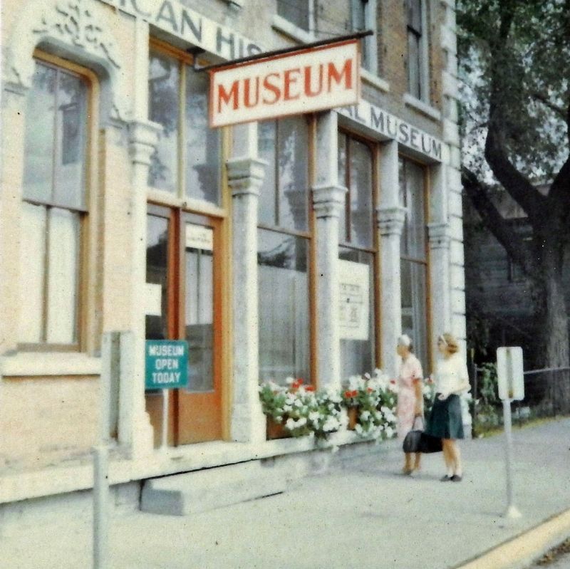 Marker detail: Norwegian American Historical Museum image. Click for full size.
