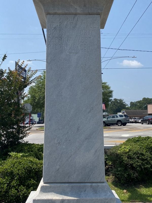 World War I Memorial image. Click for full size.