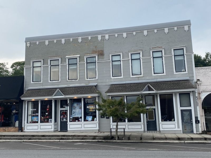 Site of Early Movie House and Congressman's Law Office Marker image. Click for full size.