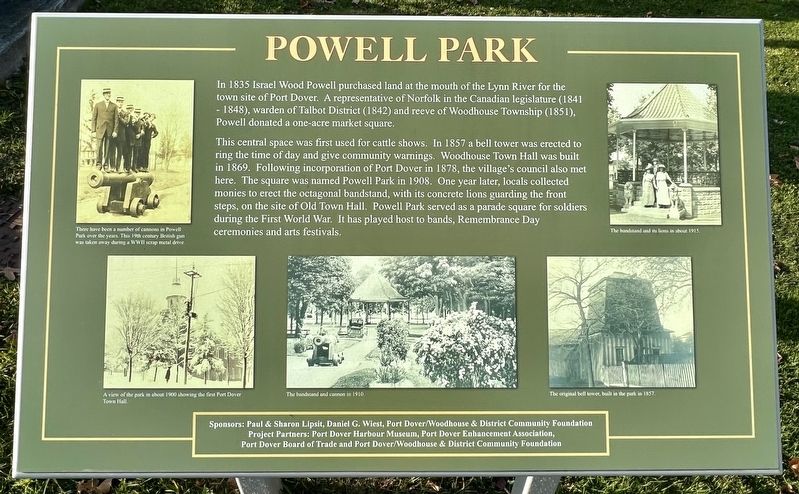 Powell Park Marker image. Click for full size.