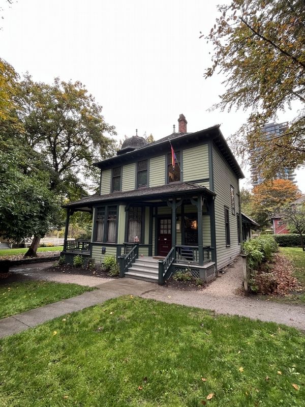 Roedde House Marker. Click for full size. Roedde House Marker image. Click for full size.