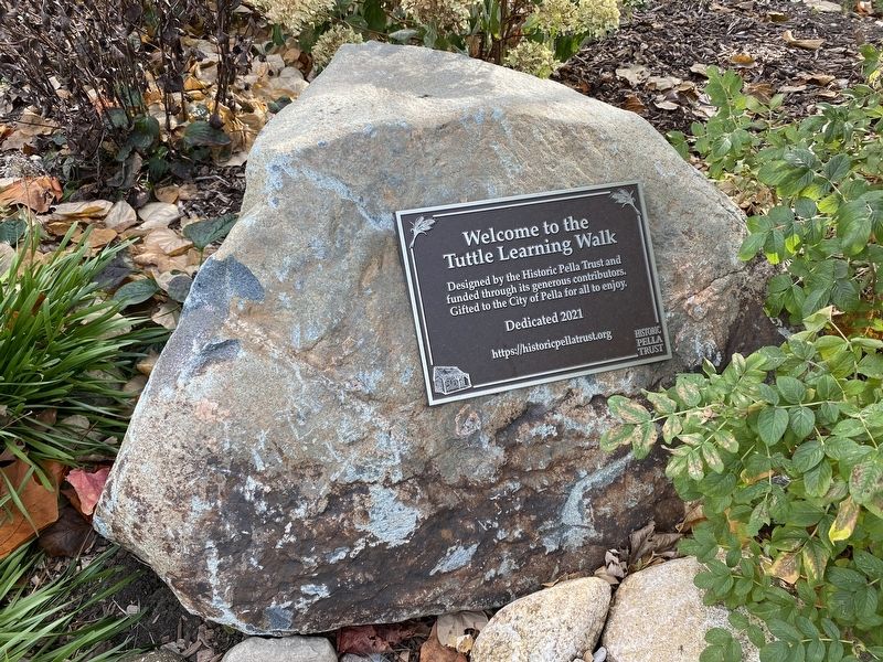 Welcome to the Tuttle Learning Walk Marker, nearby. Click for full size. Welcome to the Tuttle Learning Walk Marker, nearby image. Click for full size.