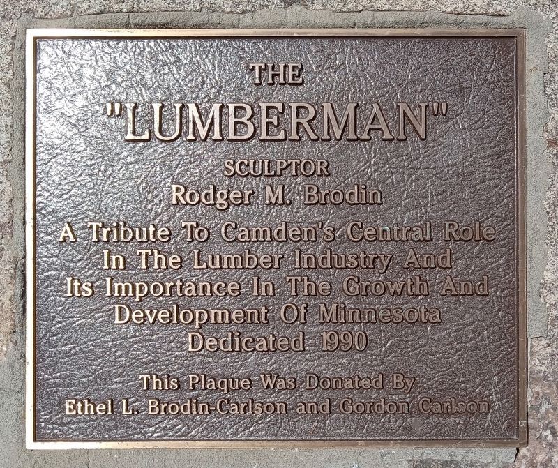 The "Lumberman" Marker image. Click for full size.